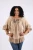 Blouse - Embroidered Boho Peasant/Natural
