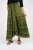 Skirt - Tiered Ruffle w/ Lace Detaliling/Green