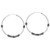 Earrings - Medium Double Fancy Balinese Hoops