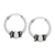 Earrings - Small Ball w/ Twists/Hoops