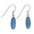 Earrings - Simple Long Chalcedony