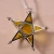 Ornament - Starlight Candleholder/Yellow