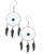 Earrings - Dreamcatcher w/ Turquoise Bead