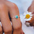 Ring/Pura Vida - Oval Turquoise Ring/Pura Vida - Oval Turquoise