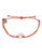 Bracelet/Pura Vida - Wave/Silver/Coral