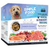 The Simple Food Project DOG Food - Duck & Trout Recipe 24 oz (1.5 lbs)