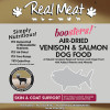 The Real Meat Company Venison Dog Food with Salmon 2lb