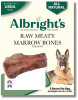 Albright's Raw Beef Bone 3-4" 5pk Albright's Raw Beef Bone 3-4" 5pk