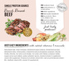The Honest Kitchen Grain Free Limited Ingredient Beef Recipe Dehydrated DOG Food 4 lb Box