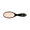Bass 58 Style & Detangle Pet Brush, 100% Premium Alloy Pin, High Polish Acrylic Handle, Large Oval, Assorted Colors