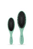 One Stray Hair Sea Glass Oval Cushioned Boar Bristle Brush For Dogs, Large