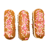 K9 Granola Factory Long Johns - Breast Cancer Peanut Butter w/ Sprinkles 3ct