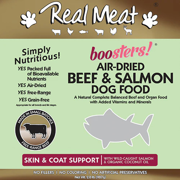The Real Meat Company Beef Dog Food with Salmon 2lb