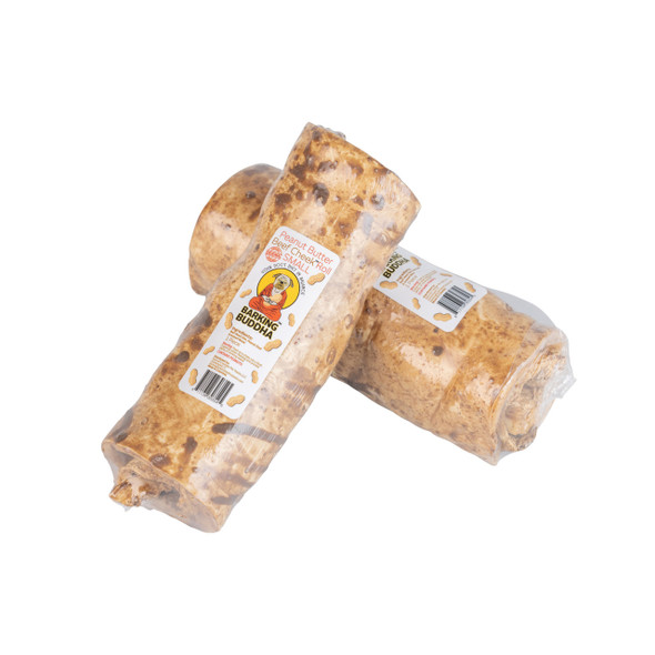 Barking Buddha Peanut Butter Beef Cheek Roll Small