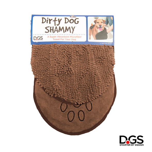 Dog Gone Smart Dirty Dog Shammy, Brown