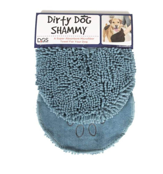 Dog Gone Smart Dirty Dog Shammy, Pacific Blue