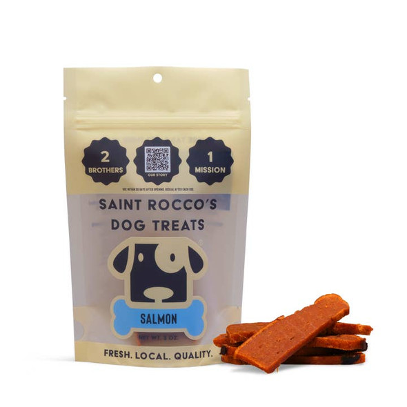 Saint Rocco's Salmon Recipe Treats, 3oz