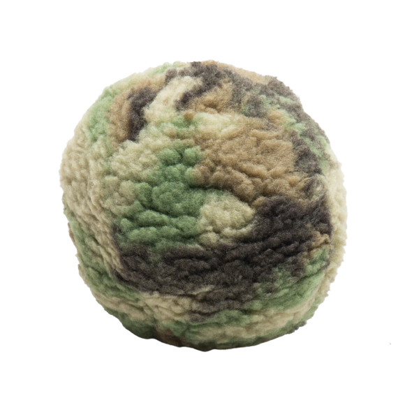 HuggleHounds Camouflage HuggleFleece® Ball, Large (Warrior Canine Connection)