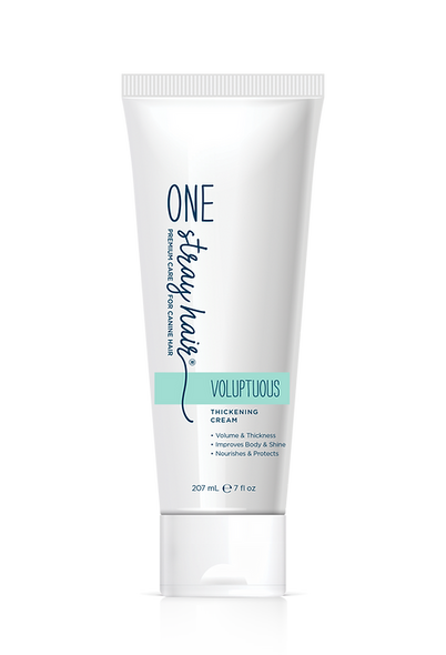 One Stray Hair Voluptuous Thickening Cream For Dogs, 7oz