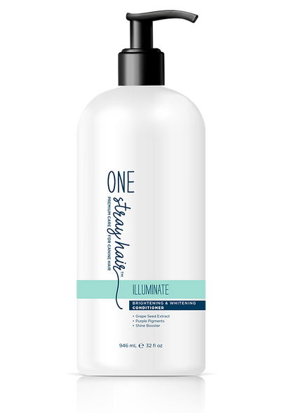 One Stray Hair Illuminate Brightening and Whitening Conditioner For Dogs, 32oz