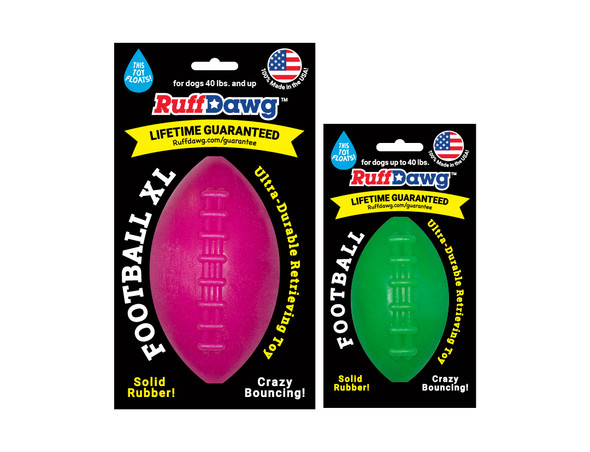 Ruff Dawg Indestructible USA Football Small (Assrt. colors)