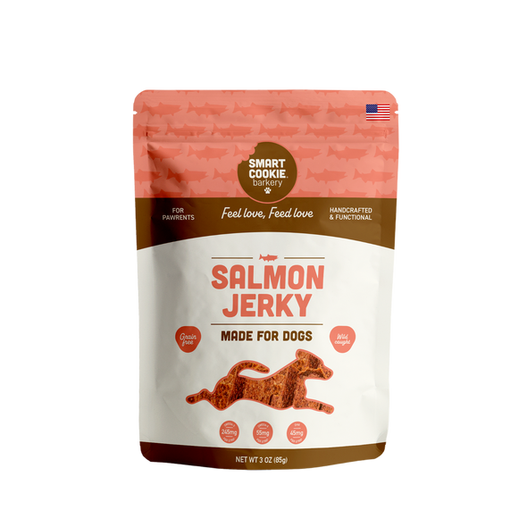 Smart Cookie Barkery - Salmon Jerky Strips 3oz