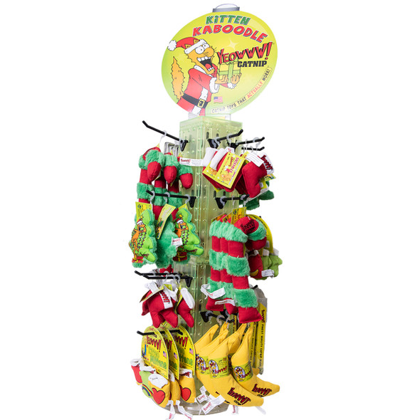 10% OFF Toy Sale - Yeowww! Holiday Kitten Kaboodle Display 10% OFF Toy Sale - Yeowww! Holiday Kitten Kaboodle Display
