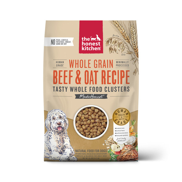 The Honest Kitchen Food Clusters DOG Beef 10 lb Bag