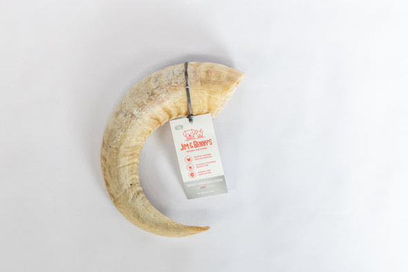 Jim & Benny's Sheep Horn, Large Jim & Benny's Sheep Horn, Large