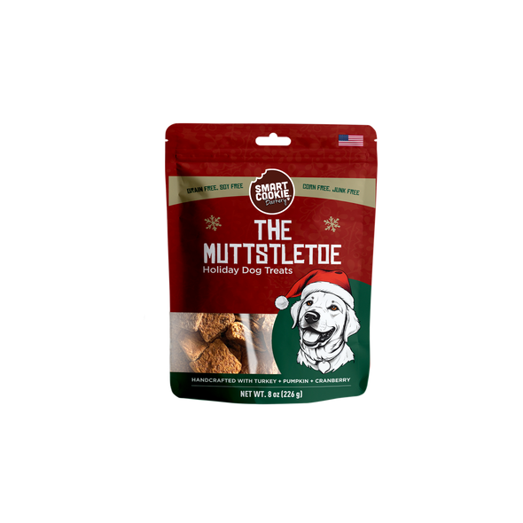 Smart Cookie Barkery - The MUTTsletoe Seasonal Dog Treat 8oz