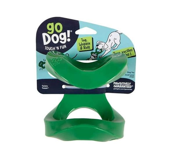 goDog Magic Motion Twisty Tosser Green Large