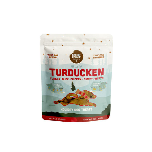 Smart Cookie Barkery Regional Bites - SEASONAL Turducken 5oz Smart Cookie Barkery Regional Bites - SEASONAL Turducken 5oz