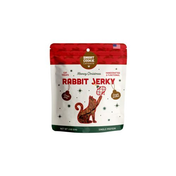 Smart Cooke Barkery HOLIDAY Rabbit Jerky Cat Treats Smart Cooke Barkery HOLIDAY Rabbit Jerky Cat Treats