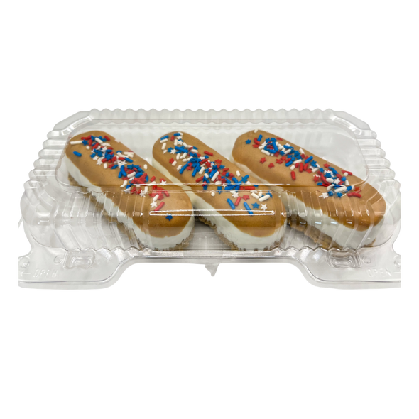 K9 Granola Long Johns Patriotic PB w/ Sprink 3ct