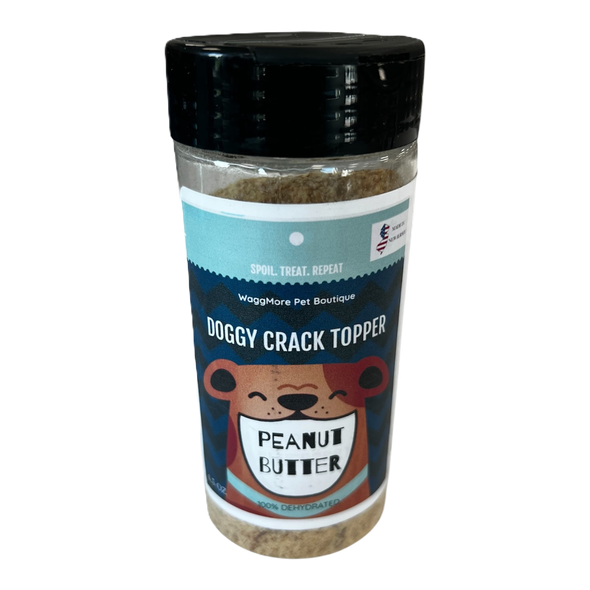 WaggMore Doggy Crack TOPPER PB 4.5oz