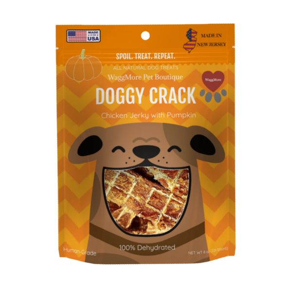 10% OFF - WaggMore Doggy Crack Chicken w/ Pumpkin Jerky 8oz
