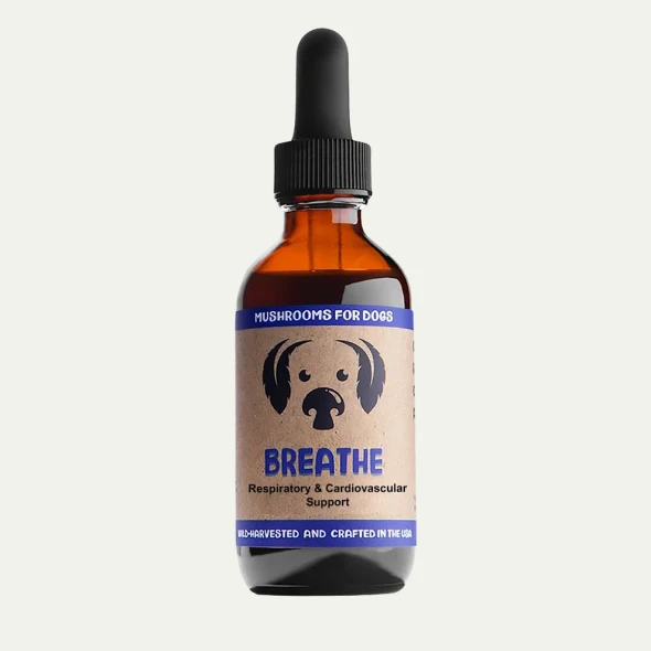 MycoDog Mushroom Tincture DOG Breathe 2oz