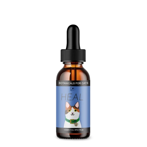 CBD Dog Health Tincture CAT Heal 1oz
