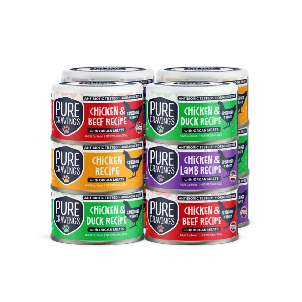 Pure Cravings Variety Pack Shredded Chicken 12/2.8oz