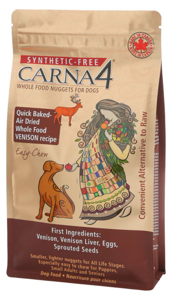 Carna4 GF Easy-Chew Dog Food - Venison 2.2 lb