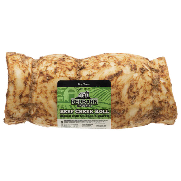 Redbarn Beef Cheek Roll - Glazed Chicken & Carrot - Sm/Md