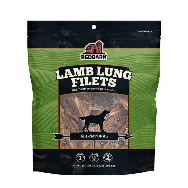 Redbarn Naturals Lamb Lung Filets 10oz