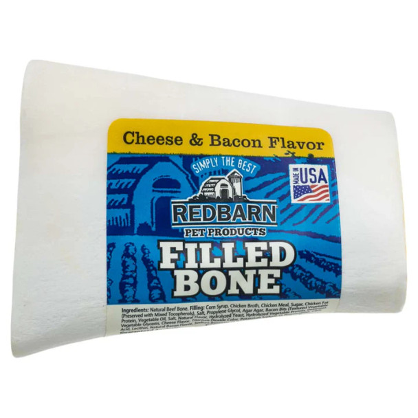 Redbarn Small Filled Bone - Cheese & Bacon