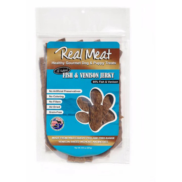 The Real Meat Company Fish & Venison Treats 8oz