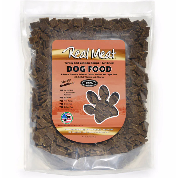 The Real Meat Company Air-Dried Turkey & Venison Dog Food 5lb