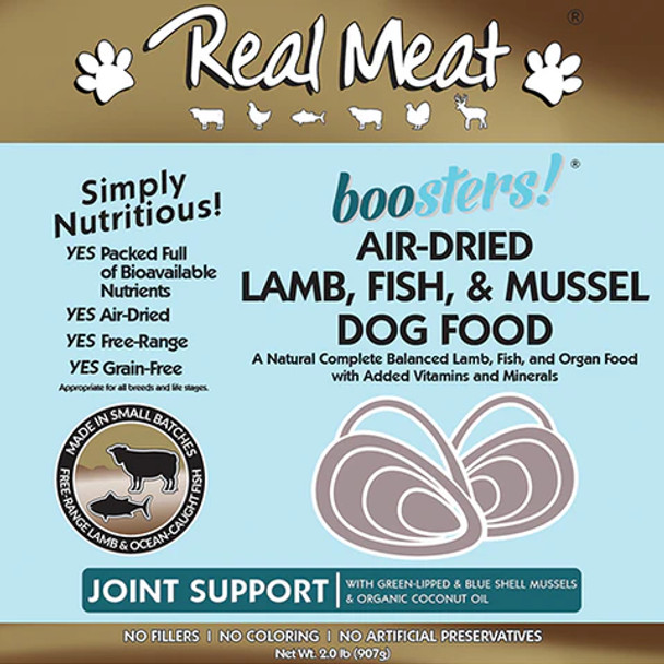 The Real Meat Company Lamb & Fish Dog Food with Mussels 2lb