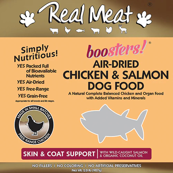 The Real Meat Company Chicken Dog Food with Salmon 2lb