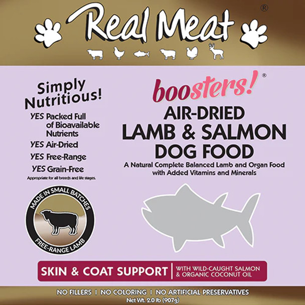 The Real Meat Company Lamb Dog Food with Salmon 2lb