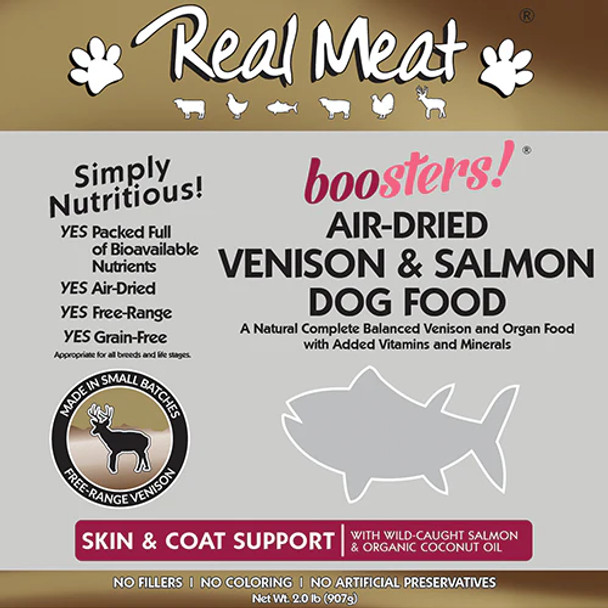 The Real Meat Company Venison Dog Food with Salmon 2lb
