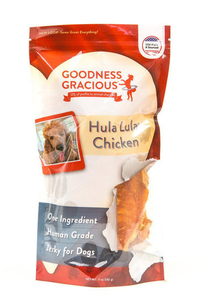 Goodness Gracious Hula Lula Chicken Jerky, 5 oz